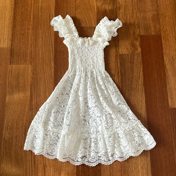 Hill House | Dresses | Hill House Collectors White Lace Dress With Slip |  Poshmark